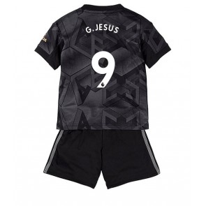 Arsenal Gabriel Jesus #9 kläder Barn 2022-23 Bortatröja Kortärmad (+ korta byxor)